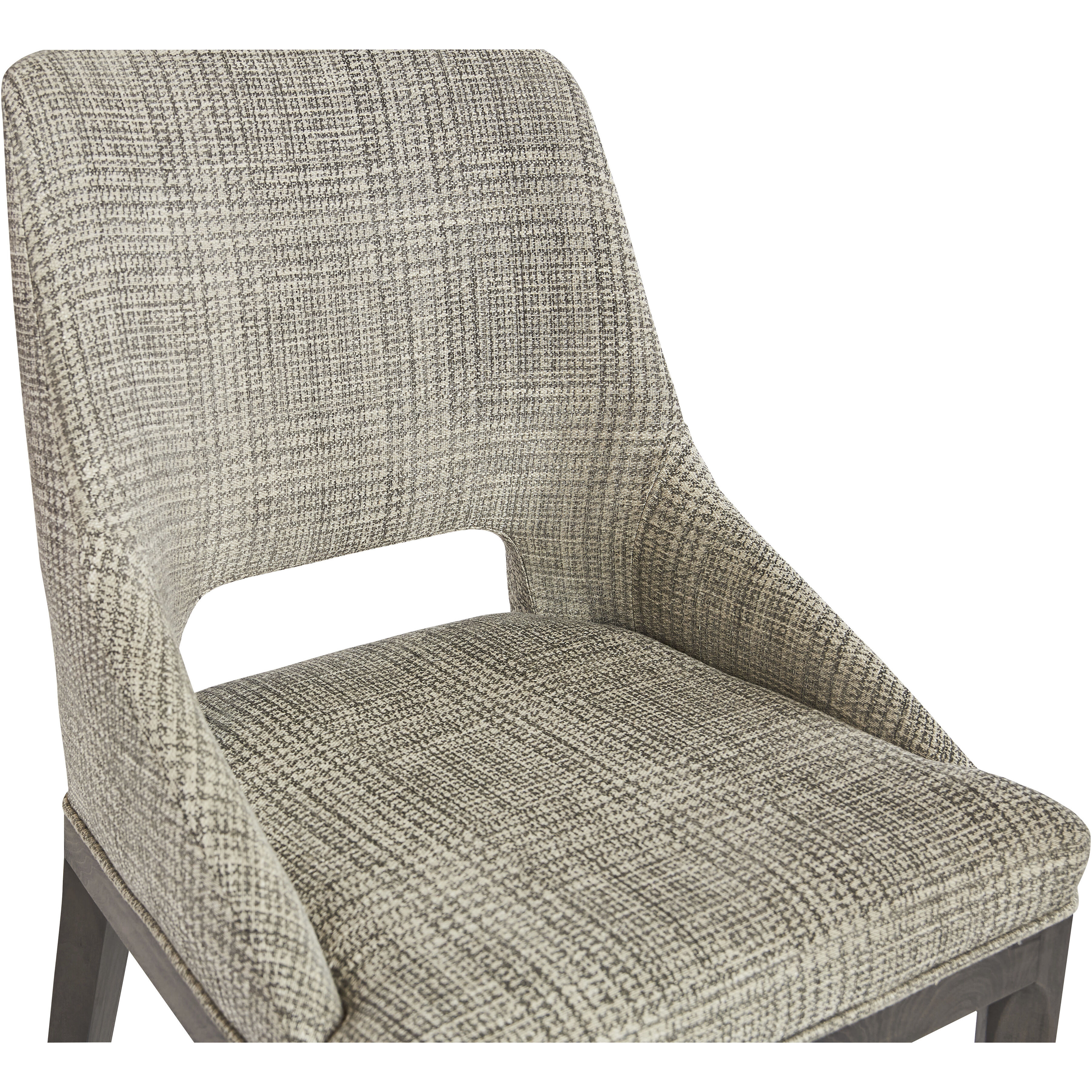 Estrada Naya Check Light Grey Dining Chair